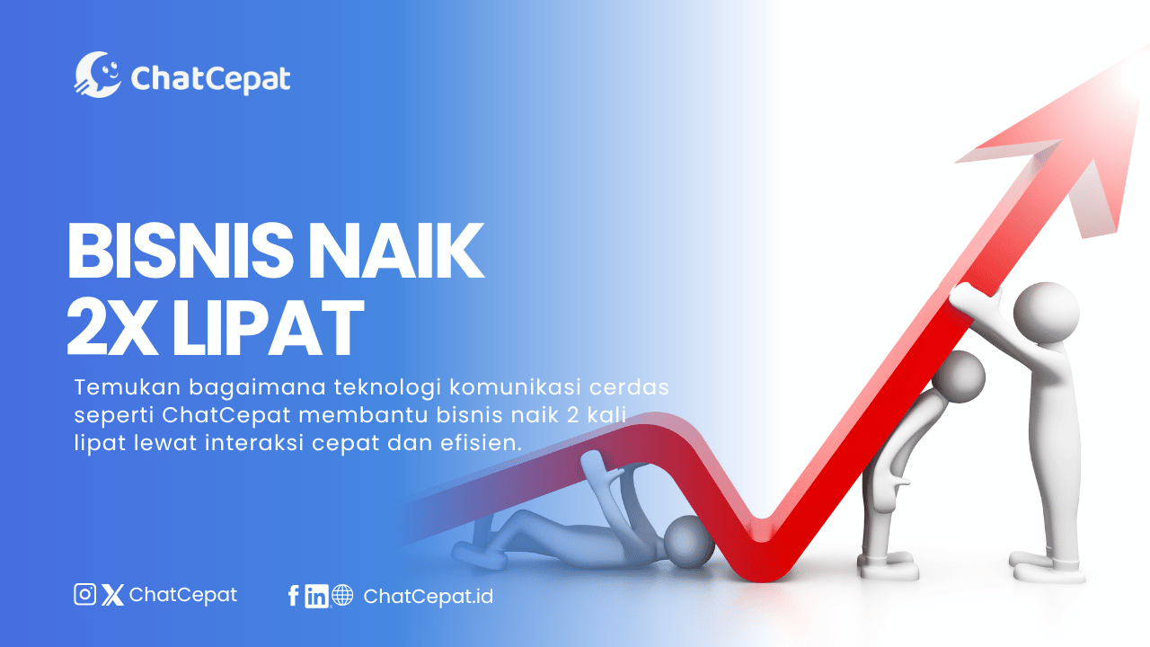 Rahasia Bisnis Naik 2 Kali Lipat Berkat Teknologi Komunikasi