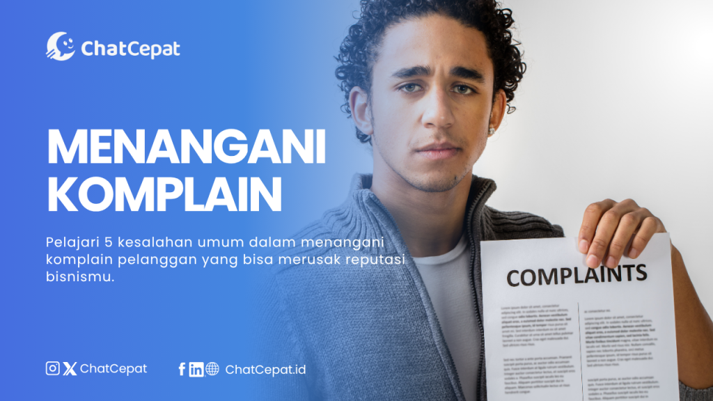 Menangani komplain