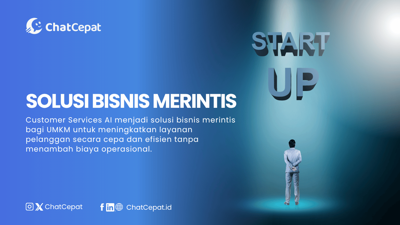 Solusi Bisnis Merintis: Customer Services AI